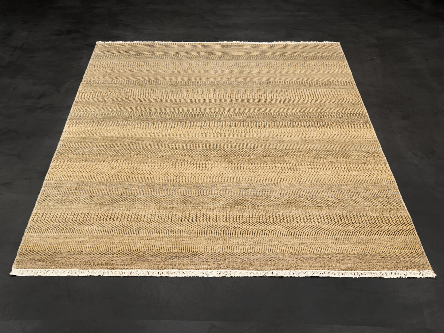 Indian Modern Hand-knotted Brown Rug product image #29572148723882