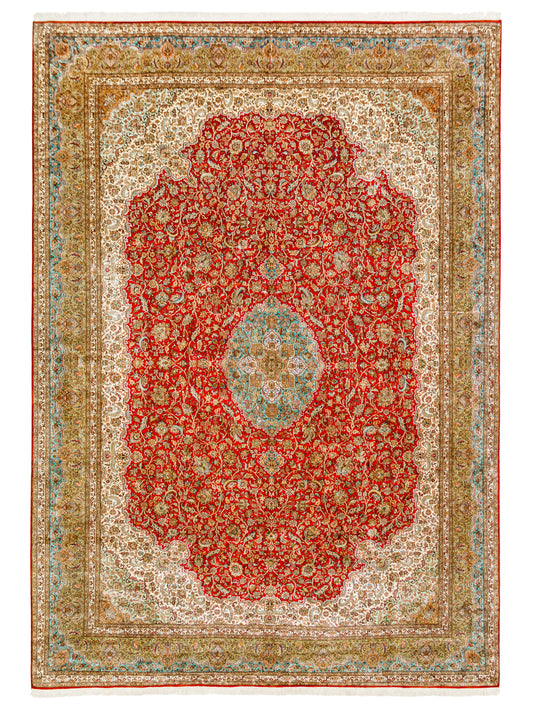 Traditional Medallion Royal Kashan Rug featured #7770500923562 