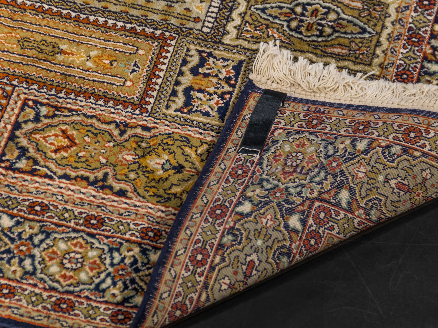 Silk Kashmir Baktyari Handmade Rug