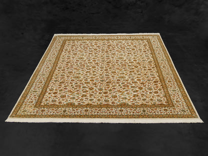 All Over Silk Kashmir Area Rug