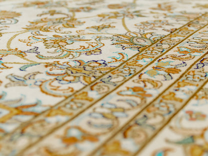 All Over Silk Kashmir Area Rug