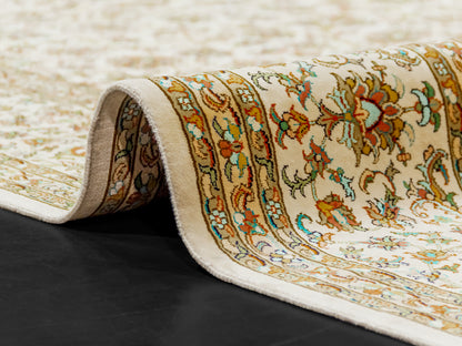 All Over Silk Kashmir Area Rug