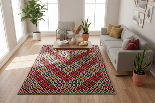 529 - Modern Wool Suzanne Area Rug