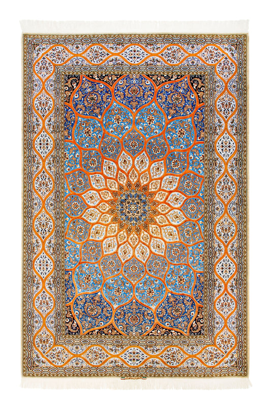Persian Isfahan Gonbad Rug featured #7876333797546 