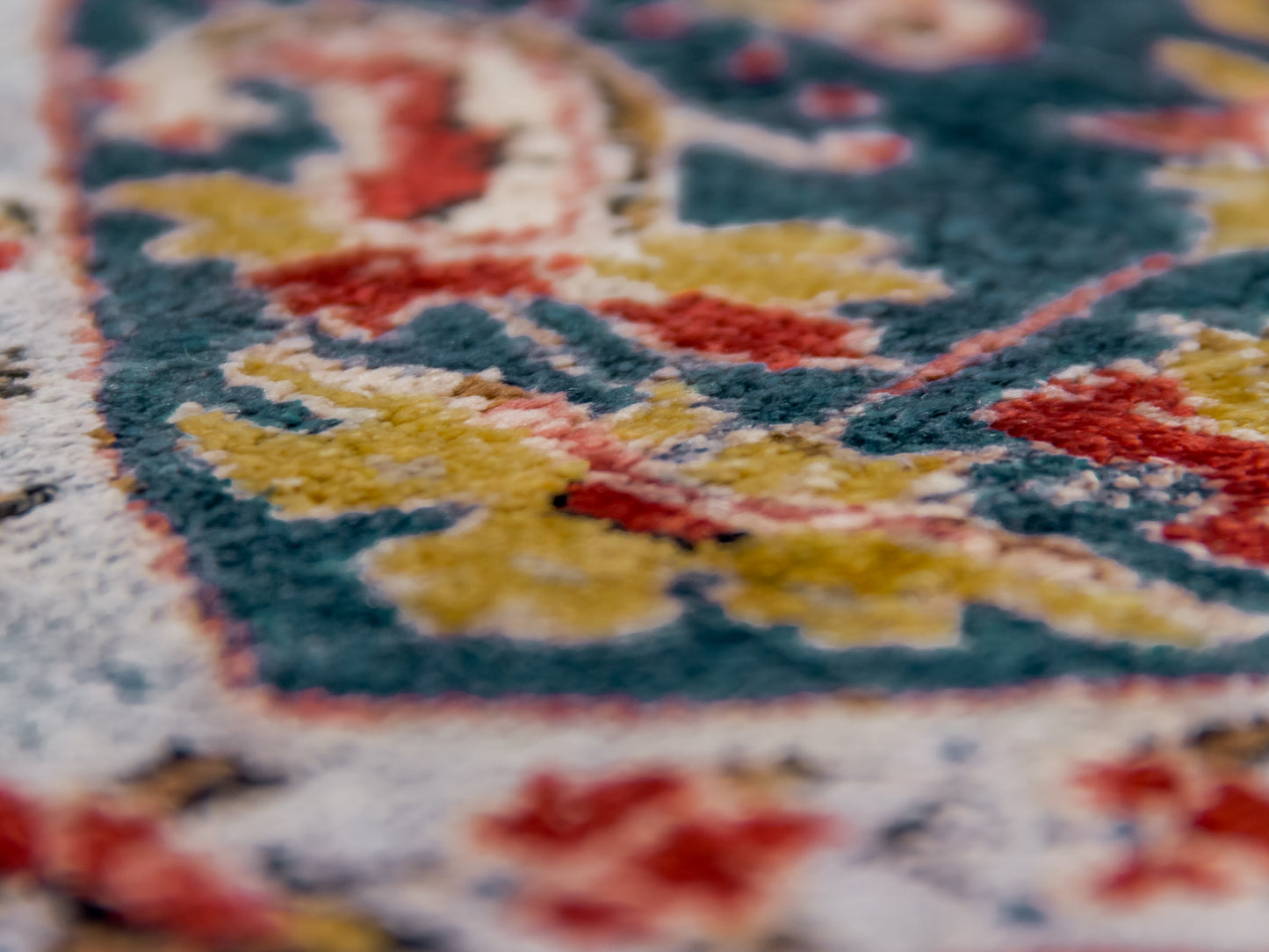 Fine Handmade Silk Persian Qom 4x6