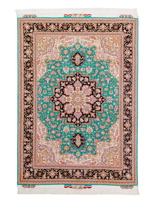 Persian Tabriz Handmade Rug featured #7584842383530 