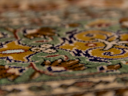 Handmade Persian Bakhtiari Four Season Pure Silk Carpet-id7
