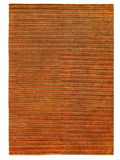 Handmade Modern Multicolor Wool  Rug-id1
