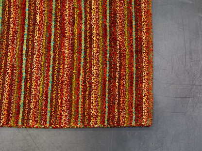 Handmade Modern Multicolor Wool  Rug-id4
