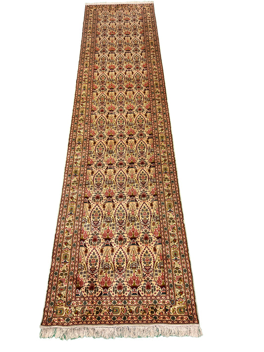 All Over Handmade Silk Kashmir Rug Runner featured #7770004684970 