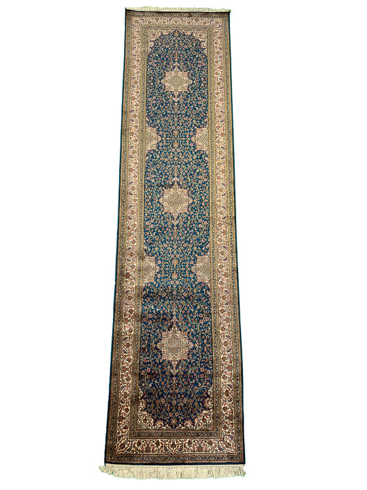 Classic Traditional Silk Runner Rug featured #7770271744170 