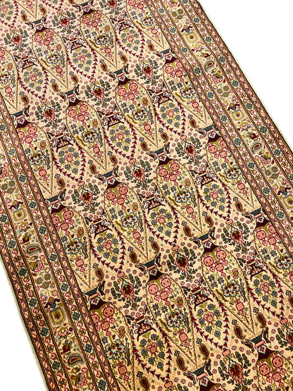 Traditional Handmade Silk Runner Rug