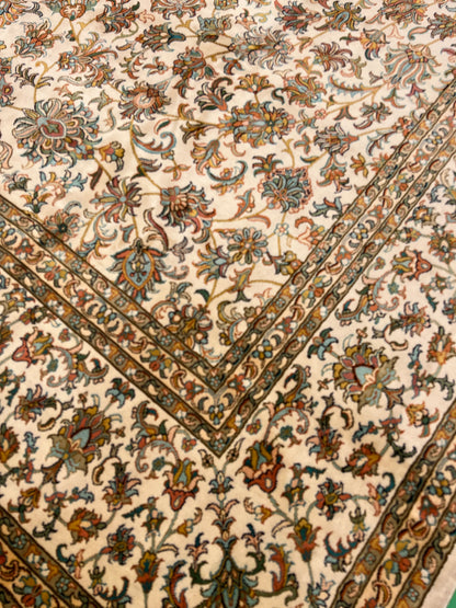 All Over Silk Kashmir Area Rug