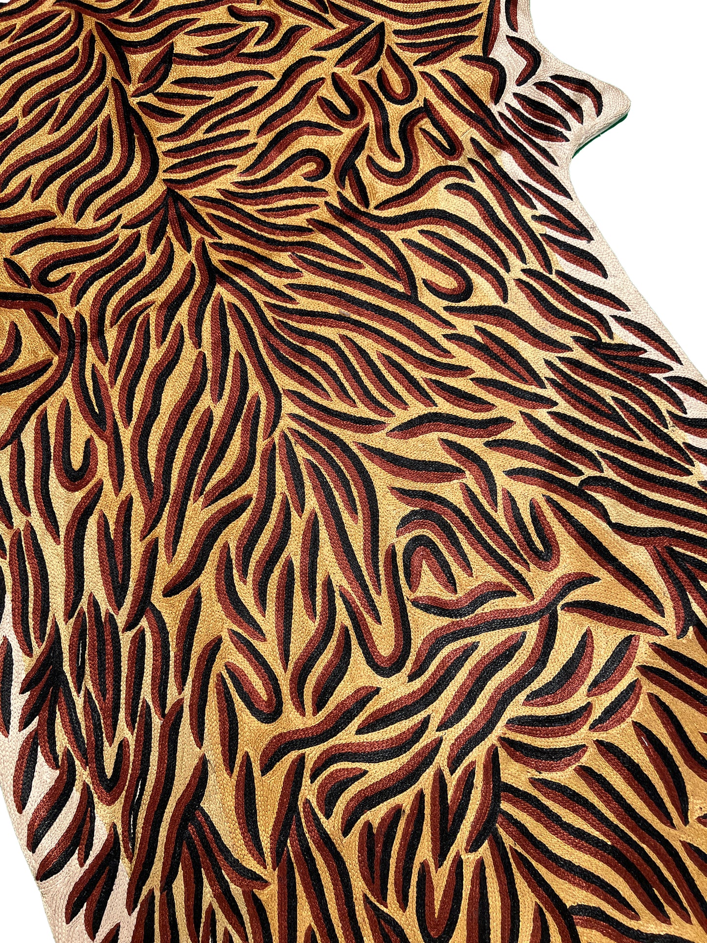 Handmade Silk Tiger Throw product image #28900941725866