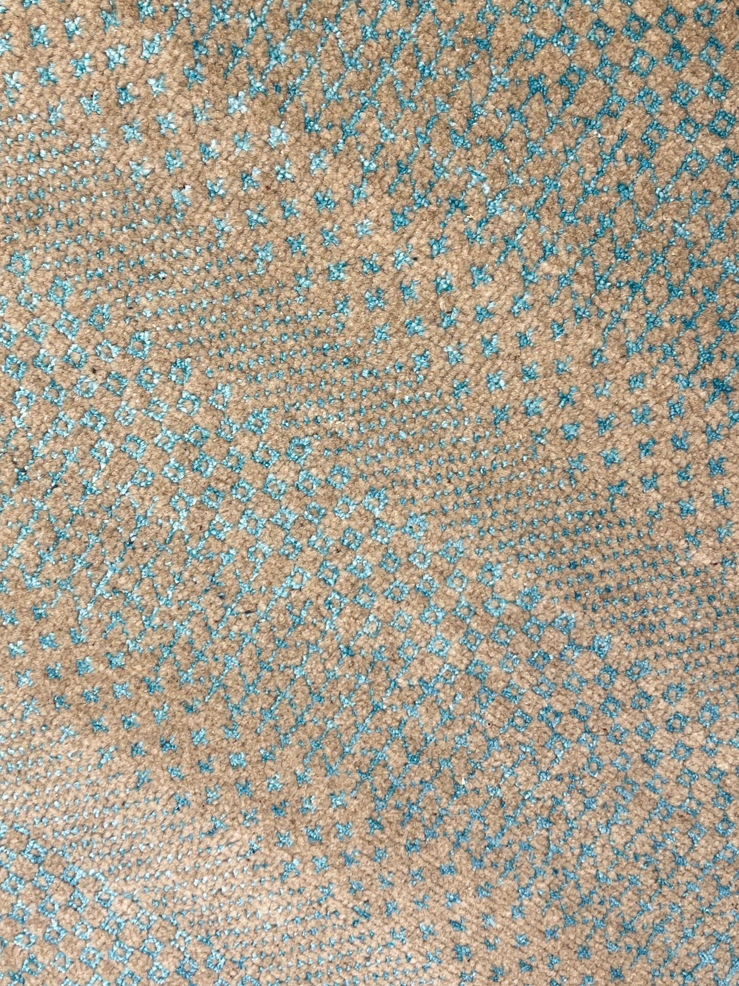 Modern Handmade Indian Wool Rug