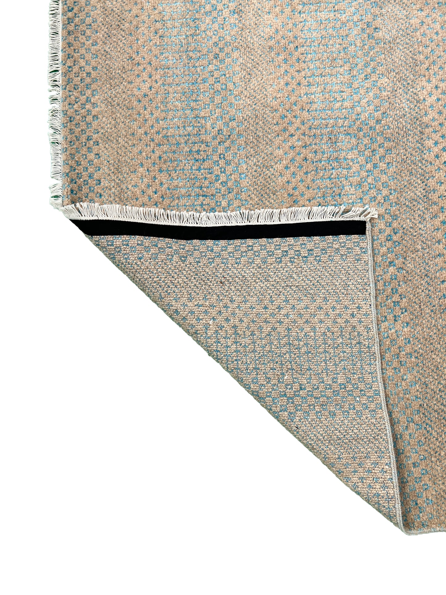 Modern Handmade Indian Wool Rug product image #28904235958442
