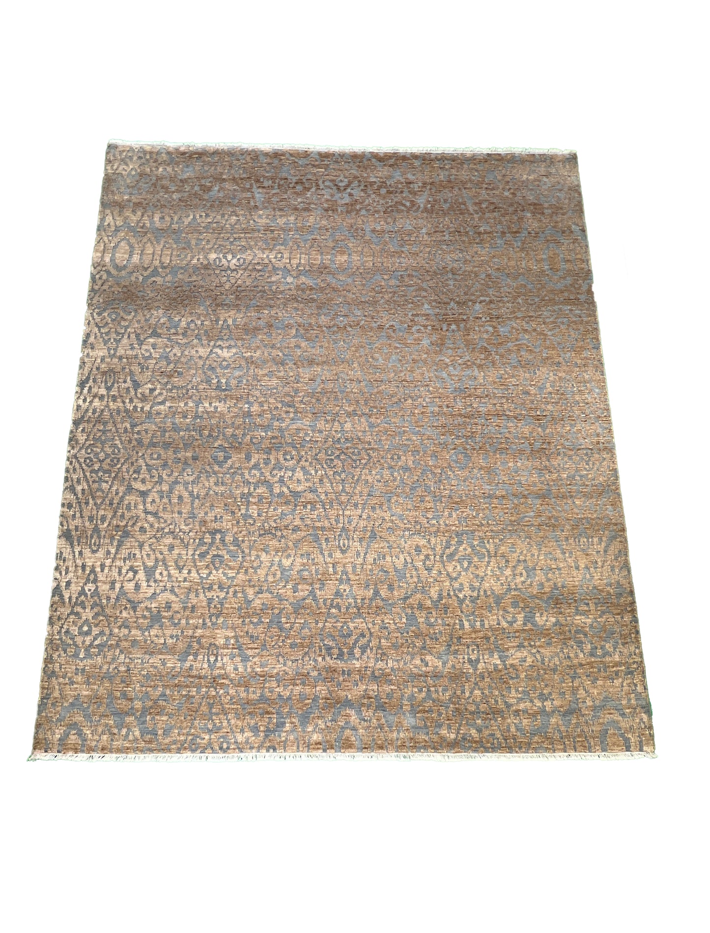 Hand-Knotted Wool Indian Rug product image #28904135524522