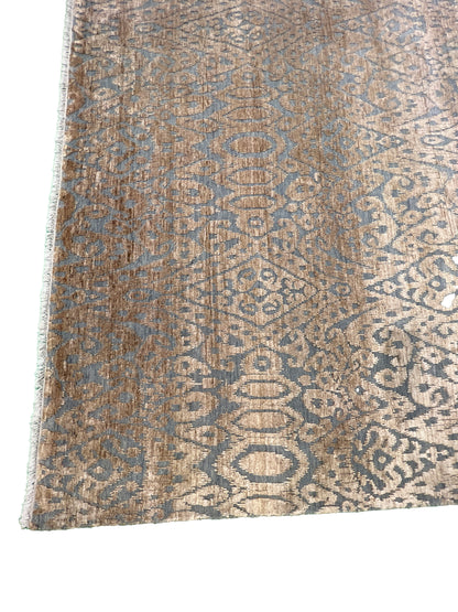 Hand-Knotted Wool Indian Rug-id12
