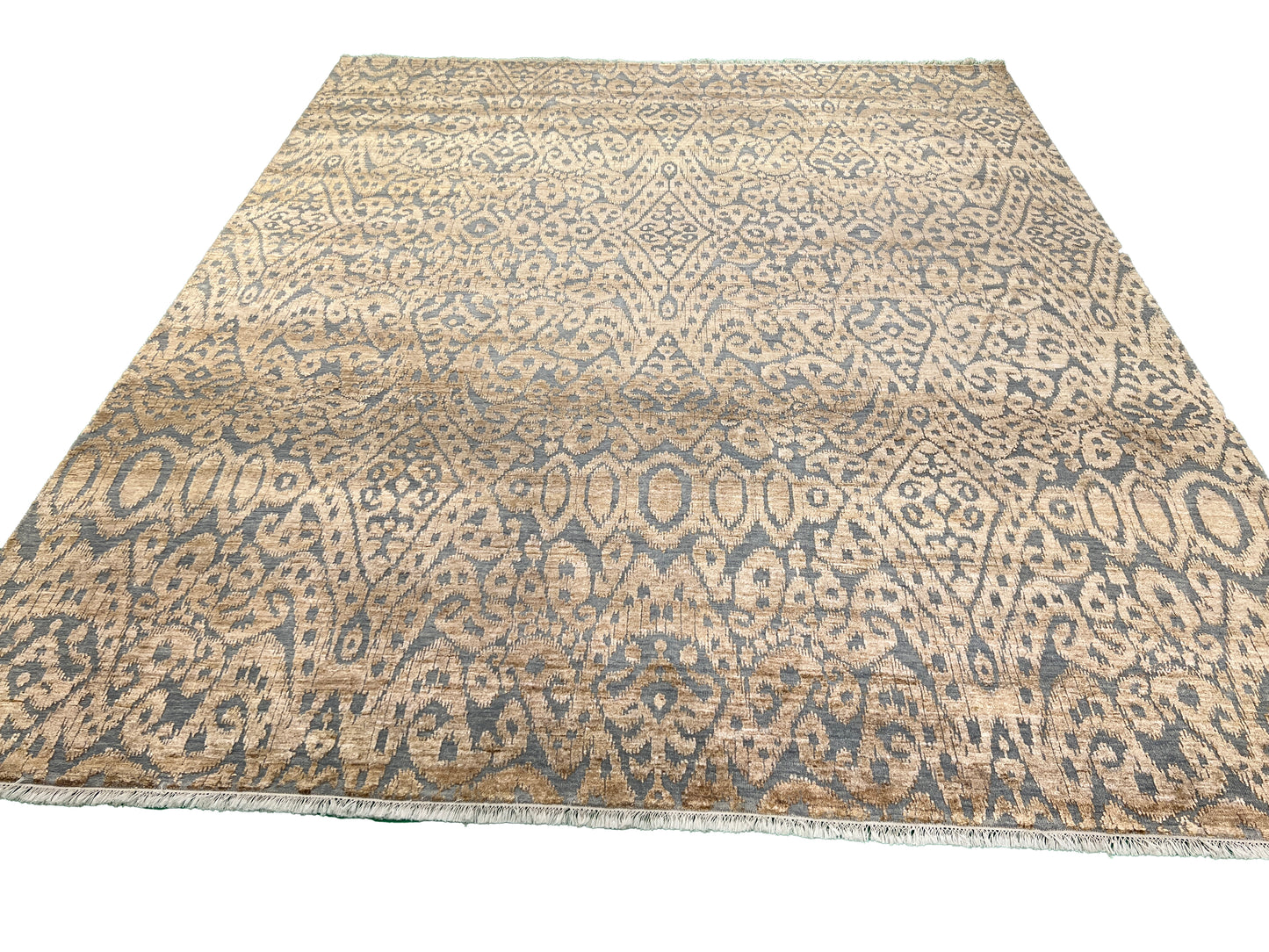 Hand-Knotted Wool Indian Rug product image #28904150433962