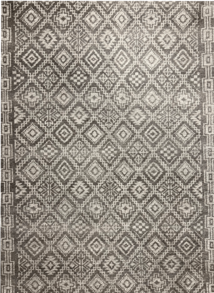 Indian Modern  Handmade Indian Wool Carpet