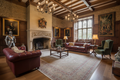 546 - Traditional Silk On Silk China Rug With A Medallion Design