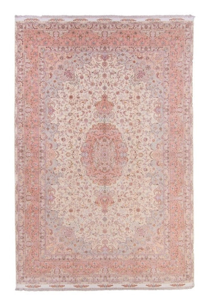 One Of A Kind Fine Persian Oversized Wool Medallion Rug