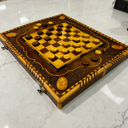 Handcrafted Wood Game Board
