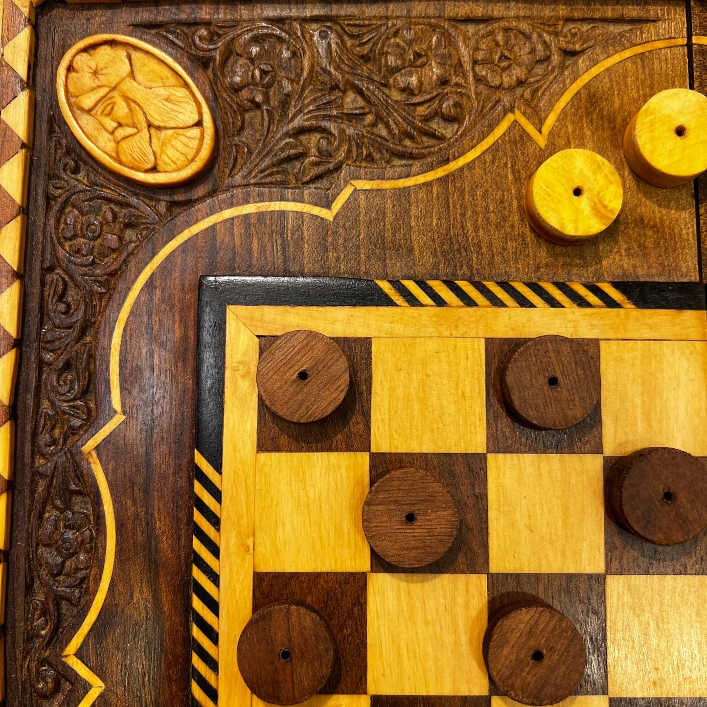 Handcrafted Wood Game Board