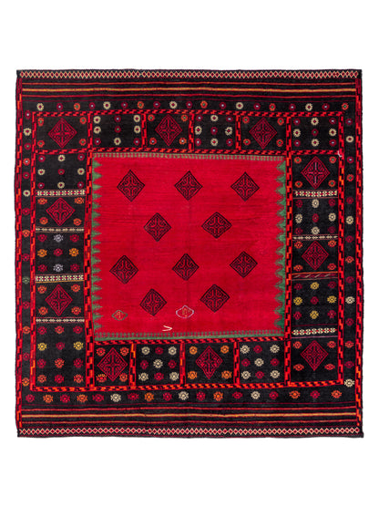 Persian Silk Somuk Kilim Rug-id1
