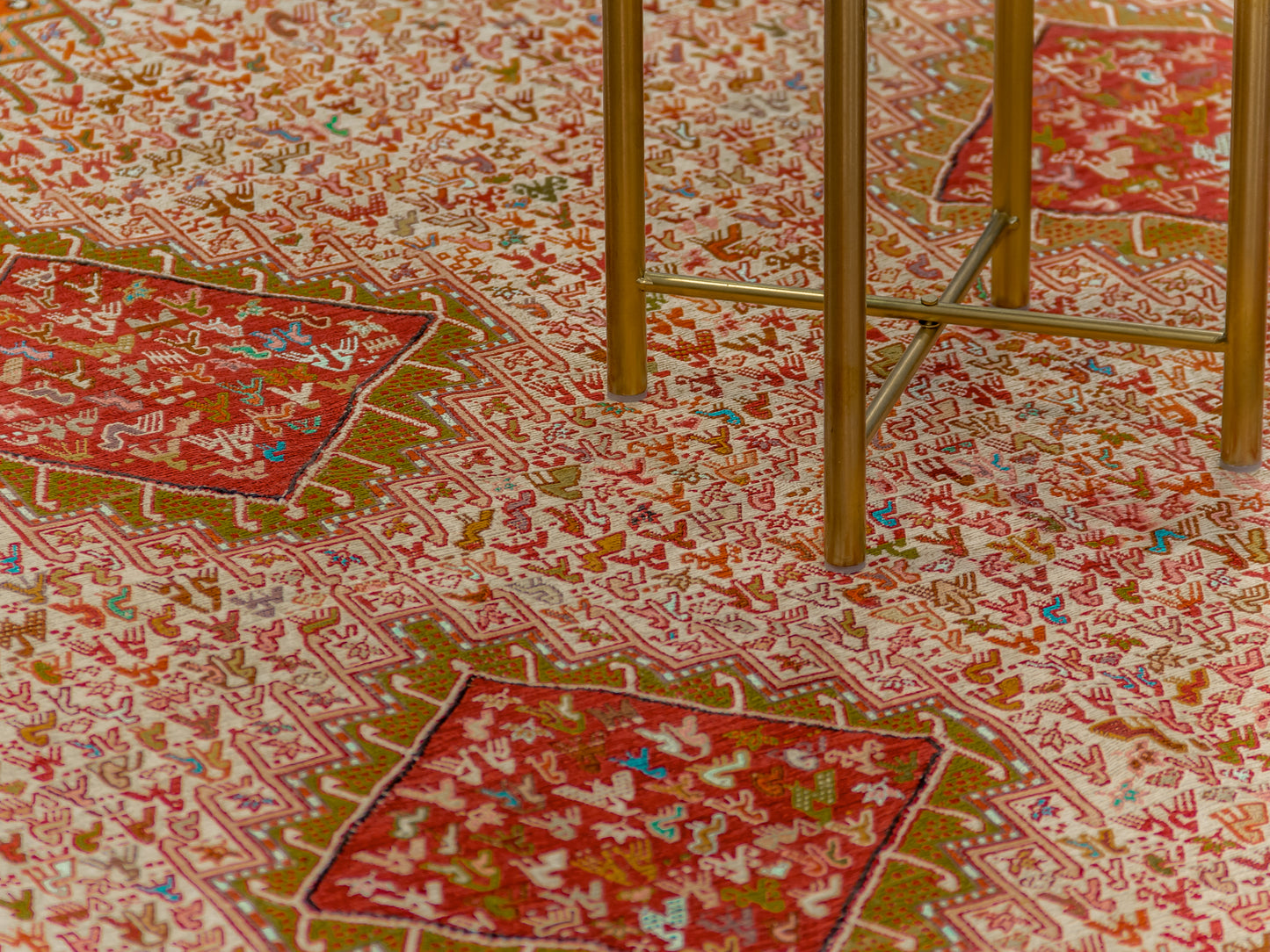 Persian Baluch Kilim Silk Rug