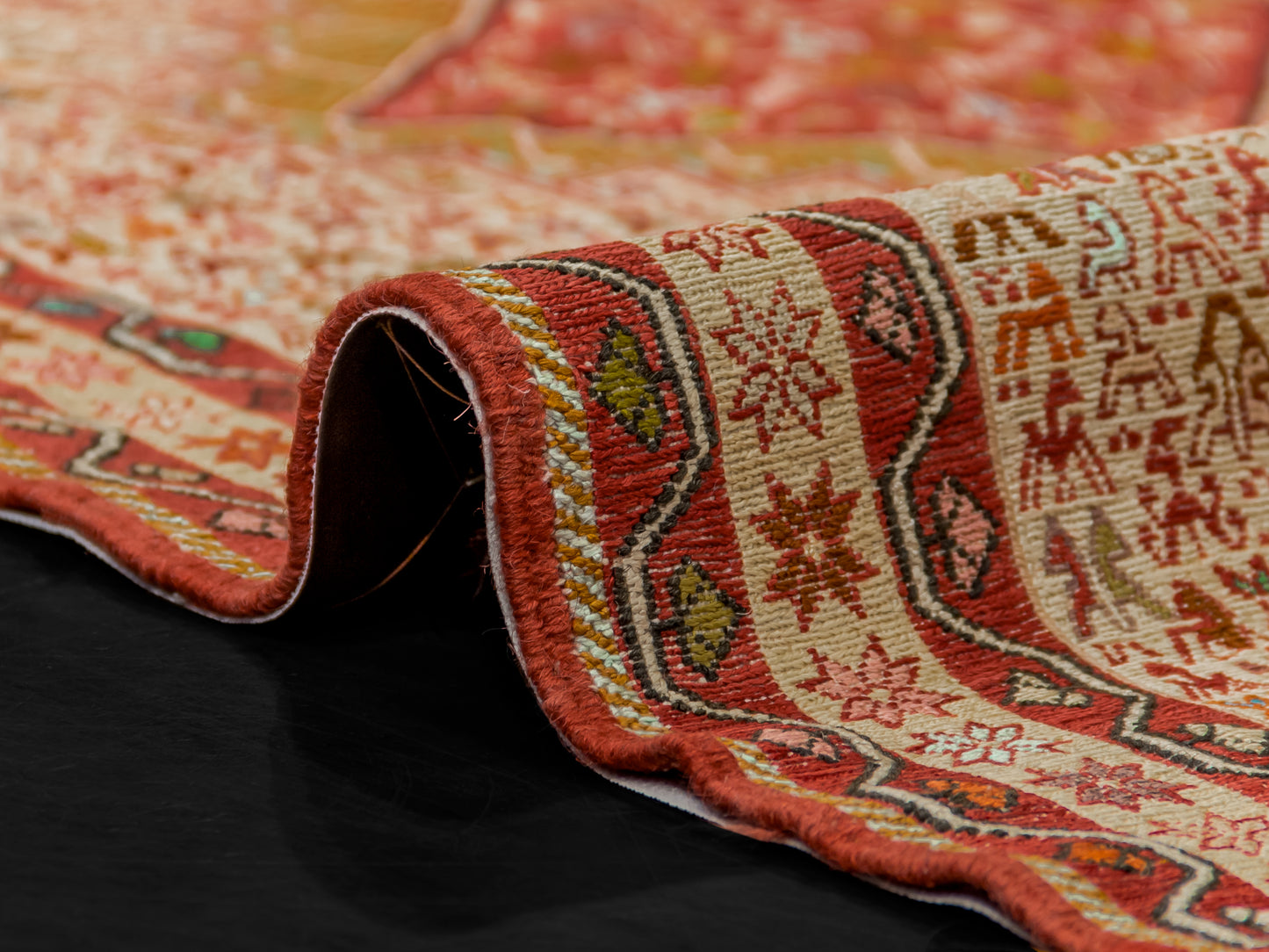 Persian Baluch Kilim Silk Rug