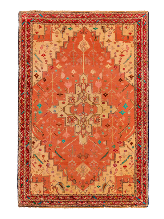 Persian  Traditional Silk Baluch Kilim Area Rug