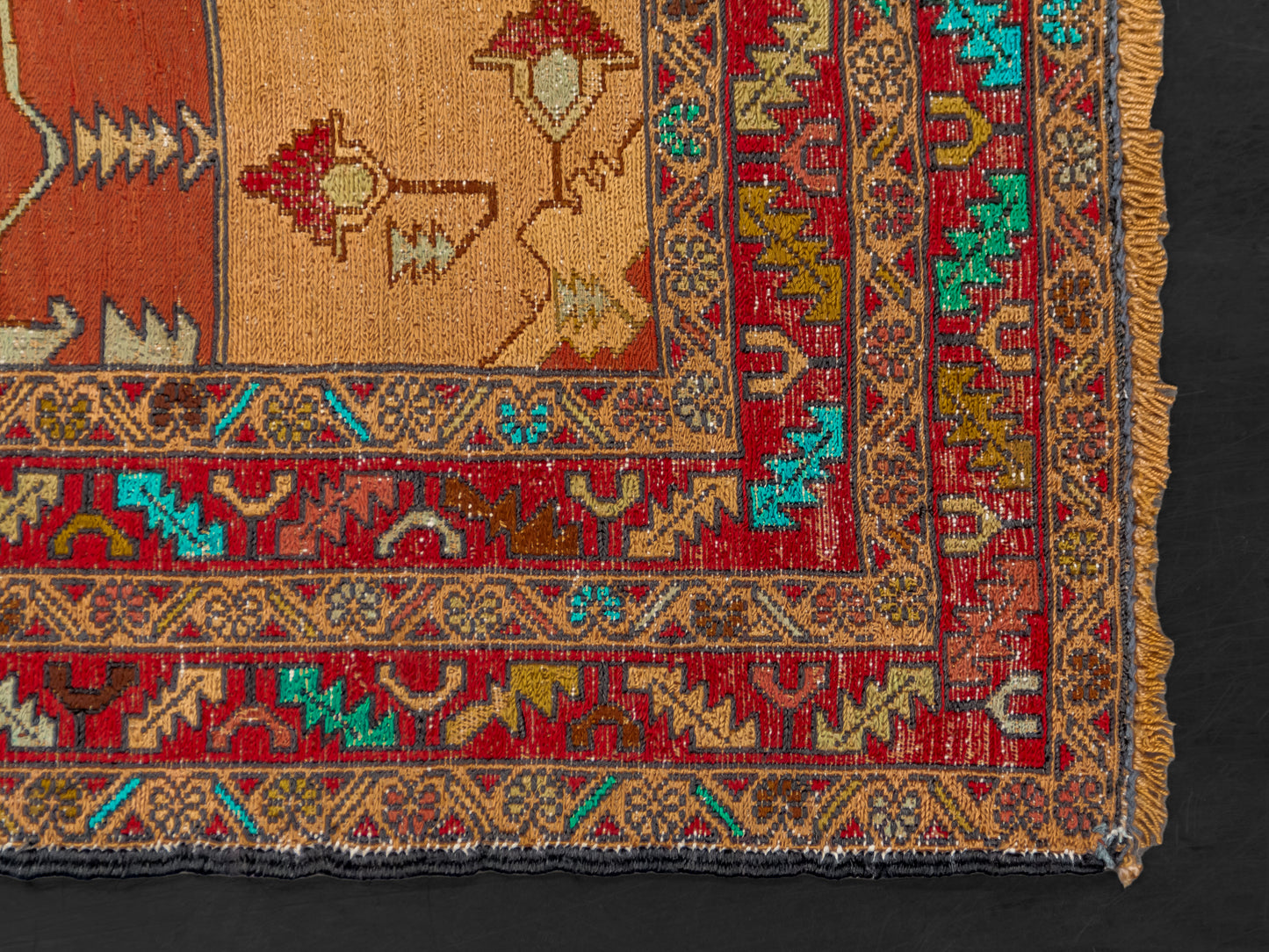 Persian  Traditional Silk Baluch Kilim Area Rug