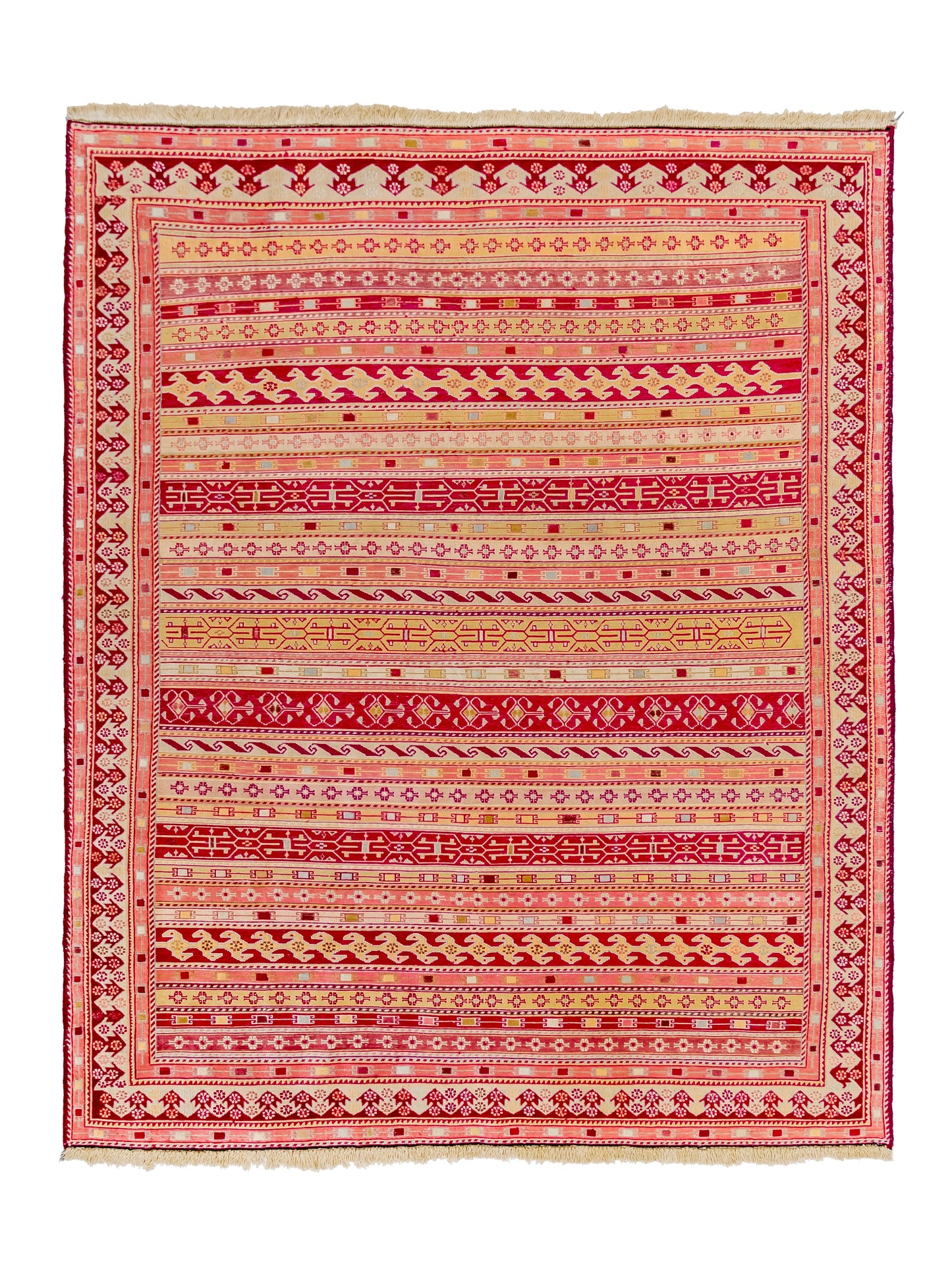 Silk Persian Baluch Kilim Rug