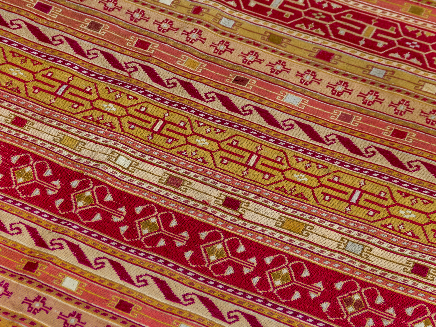 Silk Persian Baluch Kilim Rug