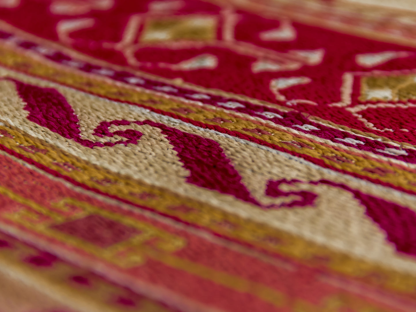 Silk Persian Baluch Kilim Rug