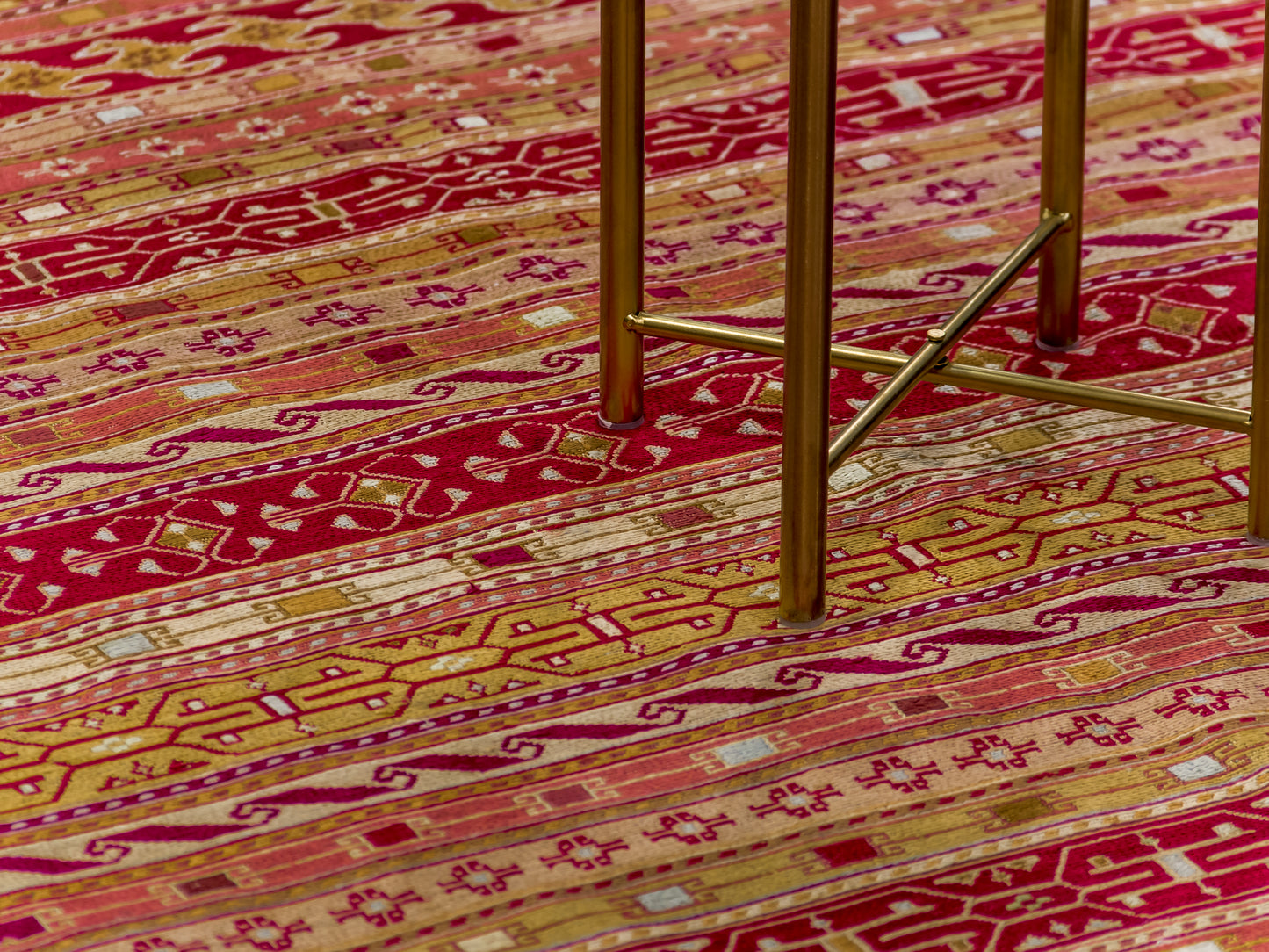 Silk Persian Baluch Kilim Rug