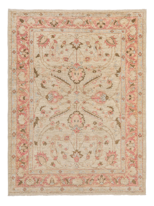 Fine-Hand-Knotted Area Wool Rug From Pakistan featured #7584820887722 