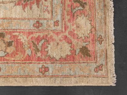 Fine-Hand-Knotted Area Wool Rug From Pakistan