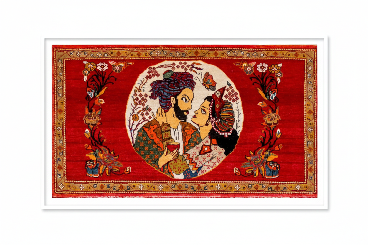 736 - Persian Tapestry Wool Set (Individual Pieces)