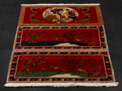 3 Piece Persian Tapestry Wool Set