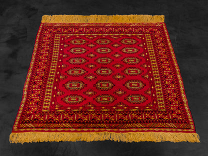 Unique Pure Silk Handmade Persian Baluch Rug