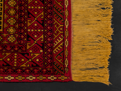 Unique Pure Silk Handmade Persian Baluch Rug