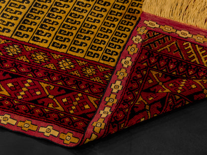 Unique Pure Silk Handmade Persian Baluch Rug-id8
