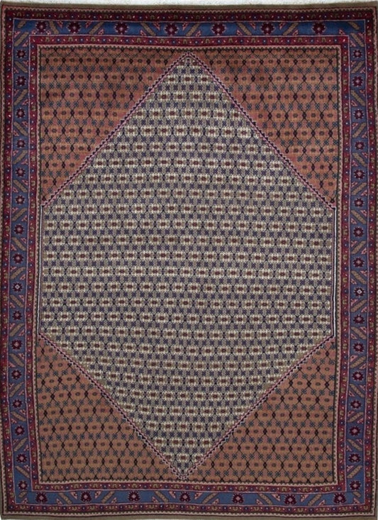 Bidjar Heratti  Handmade Persian Wool Rug featured #7584634470570 
