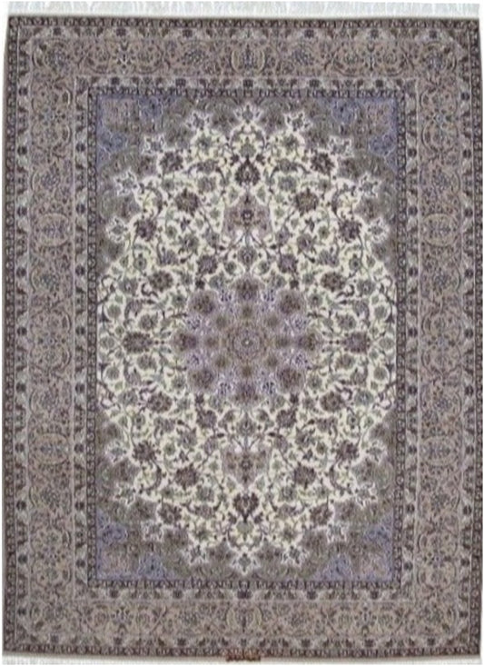 Persian Isfahan Hand-Knotted Area Rug featured #6158488993962 