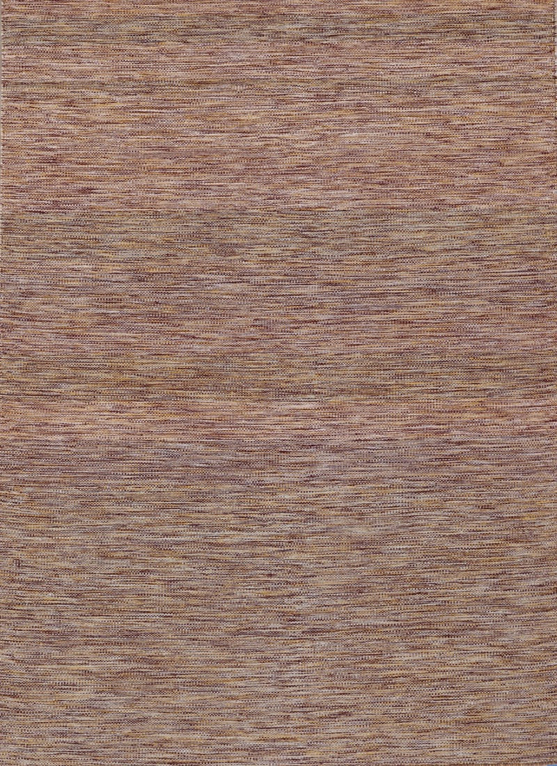 Handmade Modern Wool Striped Multicolor Flat Weave Kilim