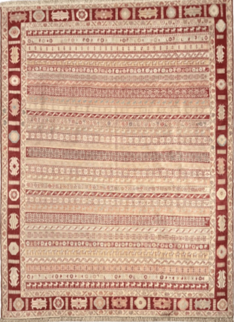 Silk Persian Baluch Kilim Rug