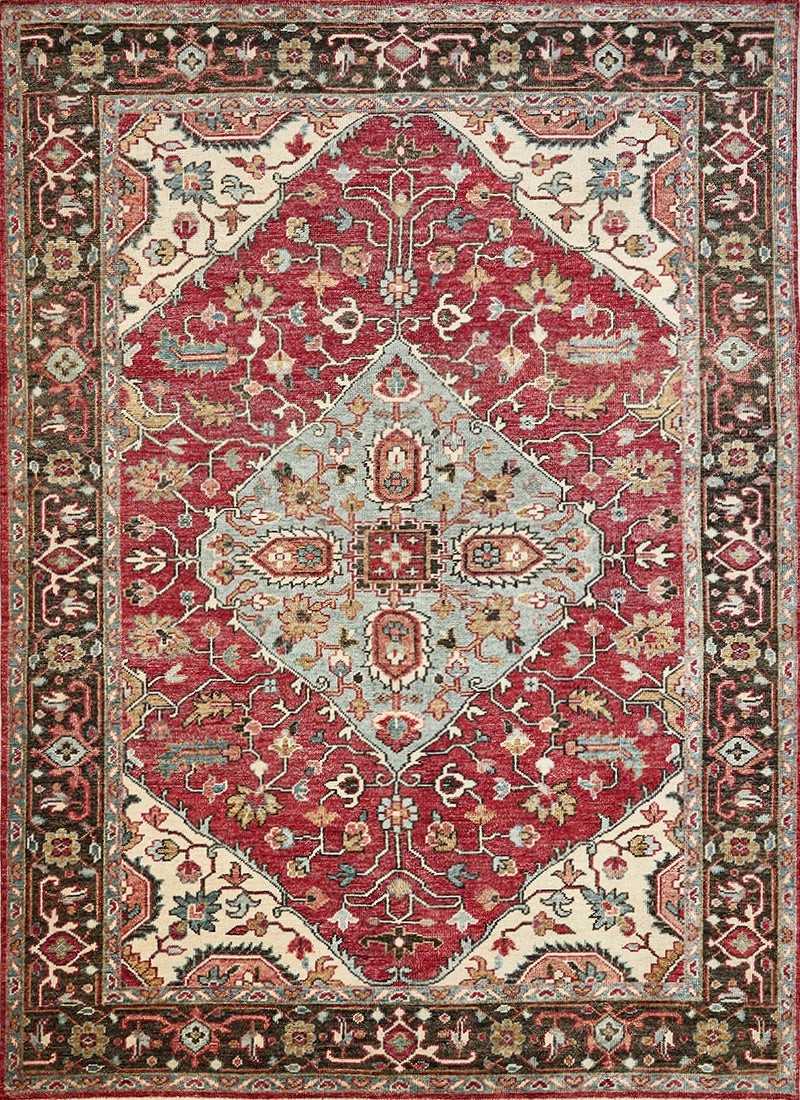 Traditional  Heriz  Medallion Vegetable dyed Wool Carpet product image #29401613992106