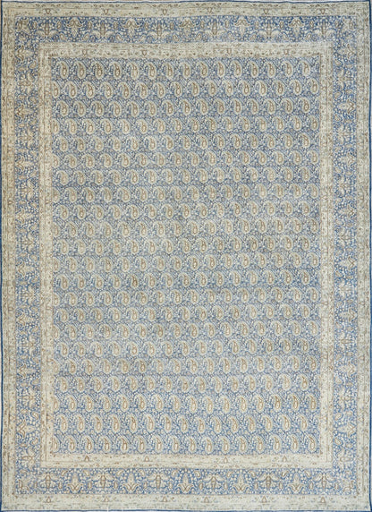 Traditional Persian Paisley Vintage Wool Area Rug-id1
